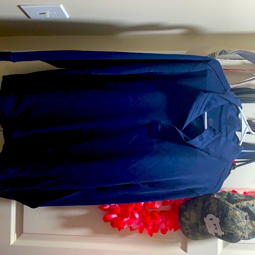 Ambercrombie and Fitch dress shirt, three buttons.